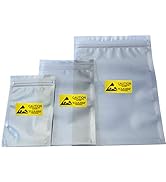 Daarcin Anti Static Bags,ESD Bags,30pcs Mixed Sizes Antistatic Resealable Bags for 3.5 Hard Drive...