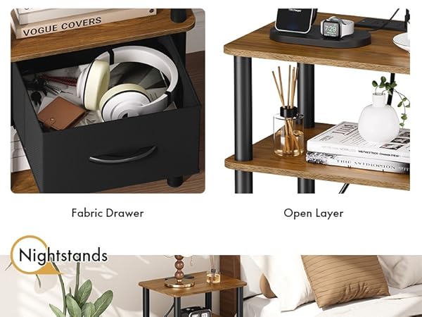 side tables bedroom