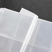Trading Card Sleeves for 3 Ring Binder