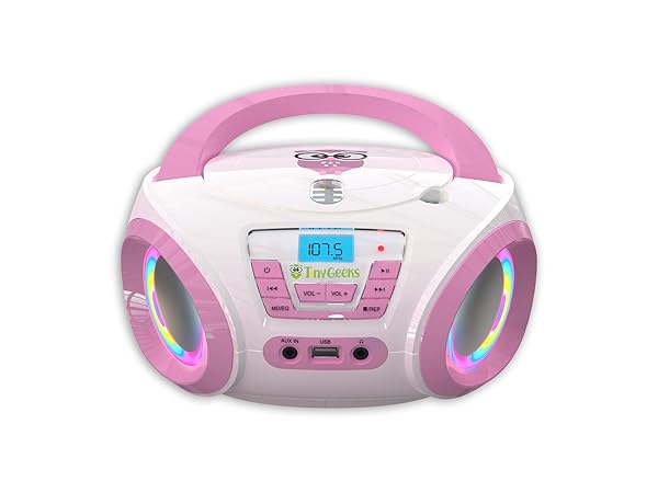 kids cds cd player radio boombox portable players home record mini speakers bluetooth small toddler
