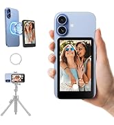 Rollei M4 Selfie Monitor Screen for iPhone 17 Series & Android, 4K Magnetic Back Camera Monitor, ...