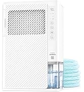 AEOCKY 1000 Sq.Ft Rotary Desiccant Dehumidifier, 10 Pints/Day, Never Frost, Small dehumidifier fo...