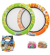 Sunlite Sports Bongo Discs, Ball Paddle Game, Ball Throwing Outdoor Games for Beach, Lawn, Backya...
