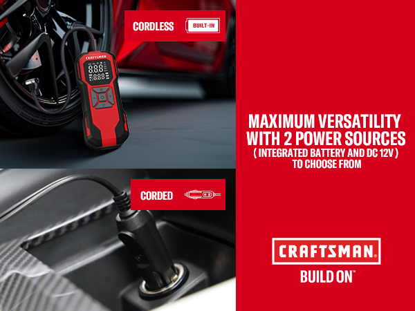 car tire air pump portable