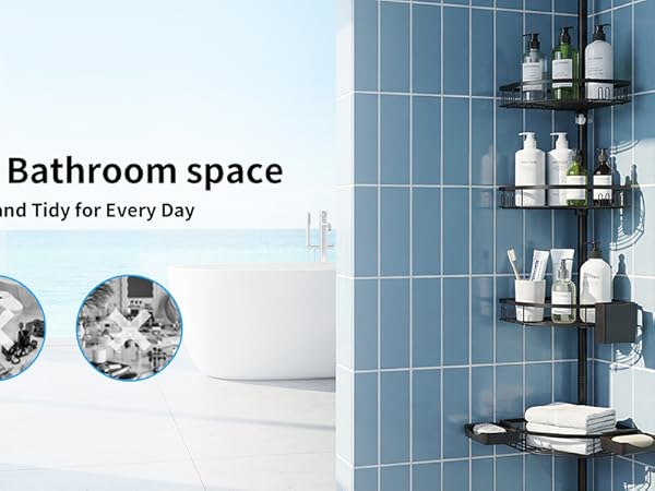 Shower Caddy Tension Pole