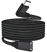 Itramax Right-Angle USB C Extension Cable 3.3FT,10Gbps Type-C 3.1 Gen2 Male to Female Extender,90...