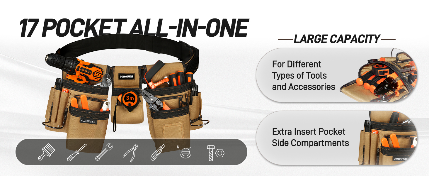 17 Pocket All-in-one