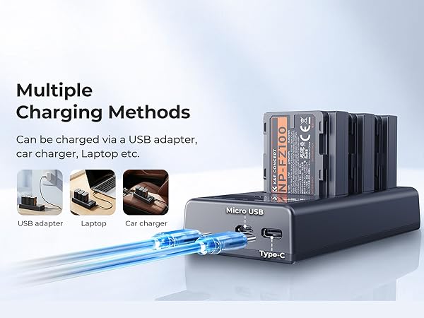 various charing options
