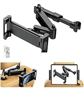 YTDSUP Car Tablet Holder for Backseat, for ipad Headrest Mount, Car Mount for Back Seat with 360°...