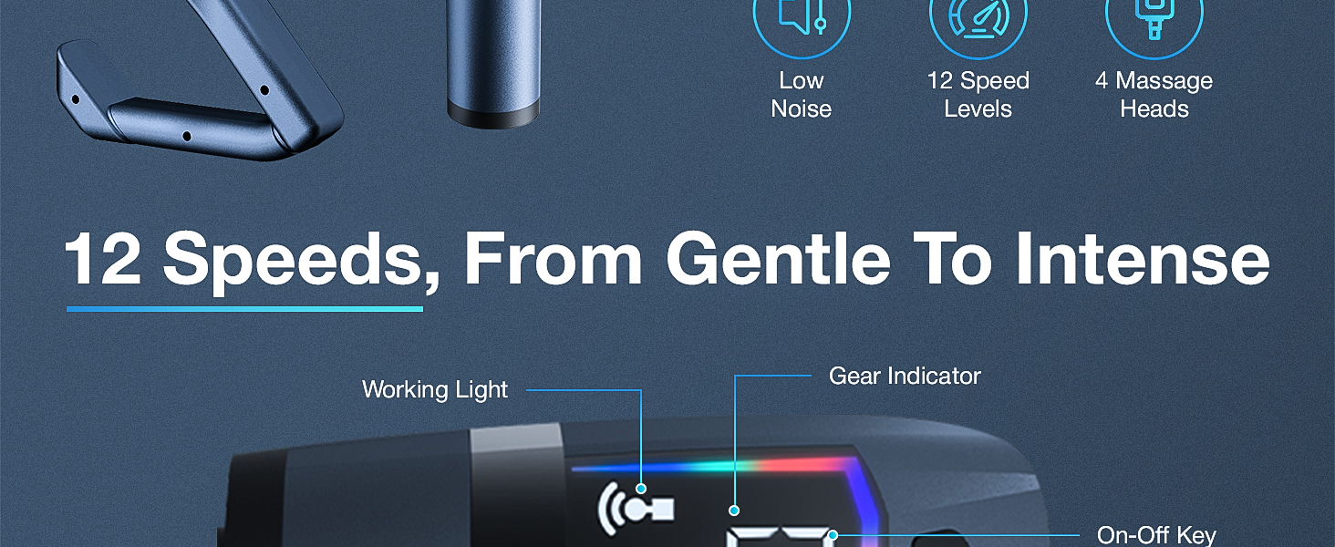 3-In-1 Back Massager for Pain Relief