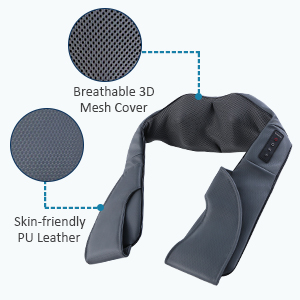 neck massage with heat
