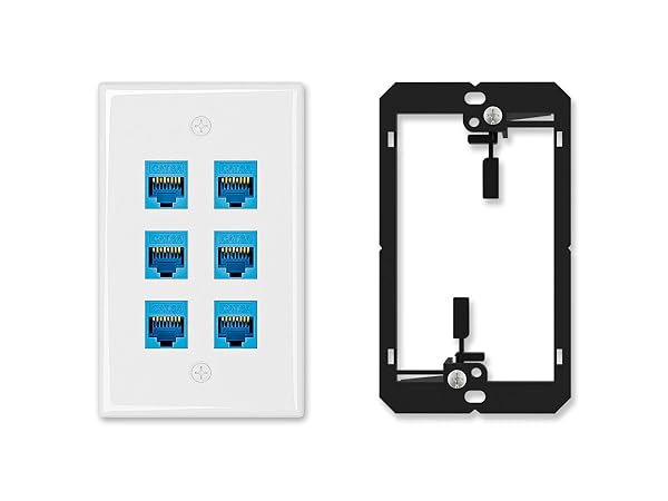 cat6 wall jack cat6 wall plate decorator wall plate ethernet box ethernet cable wall plate