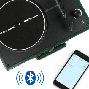 record player leather