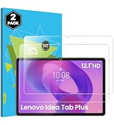 MoKo 2 Pack Screen Protector for Lenovo Idea Tab Plus 12.1" 2025/Tab K12, Tempered Glass 9h Hardn...
