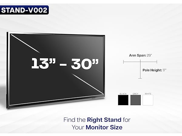 dual monitor mount adjustable desk stand clamp grommet tilt swivel rotate ergonomic setup