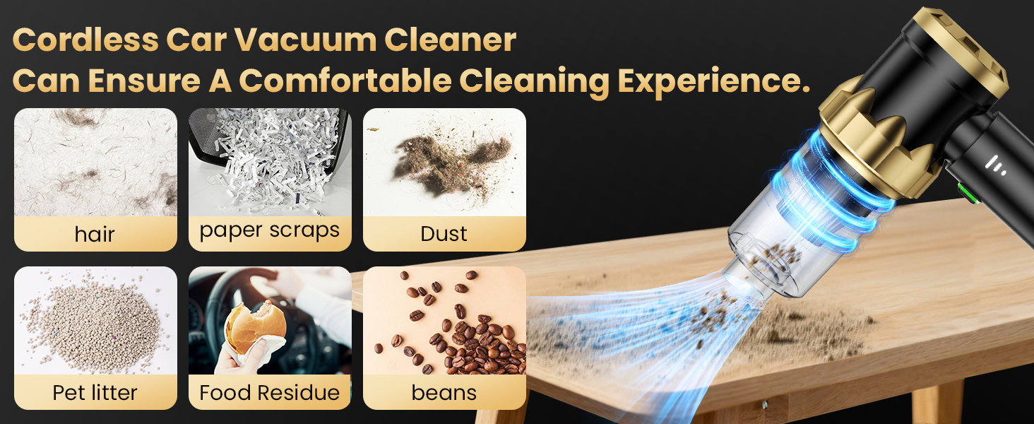 Car Vacuum Portable Cordless