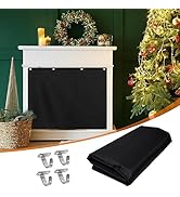 Svepndic 45" X34"Indoor Fireplace Cover,Fireplace Draft Stopper Cover Saving Energy,Fireplace Col...