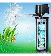 400GPH Fish Tank Filter, UV Aquarium Filter for 55-150 Gallon Turtle Tank Filter Powerful Interna...