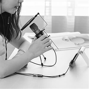 microphone headset adapter cable