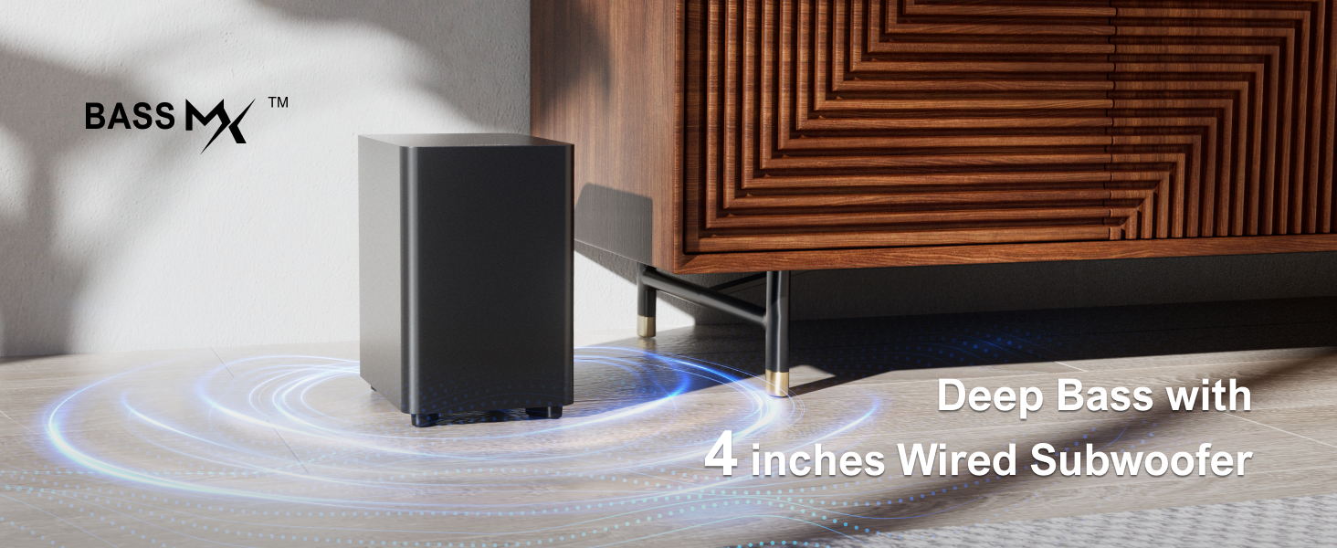 soundbar with subwoofer