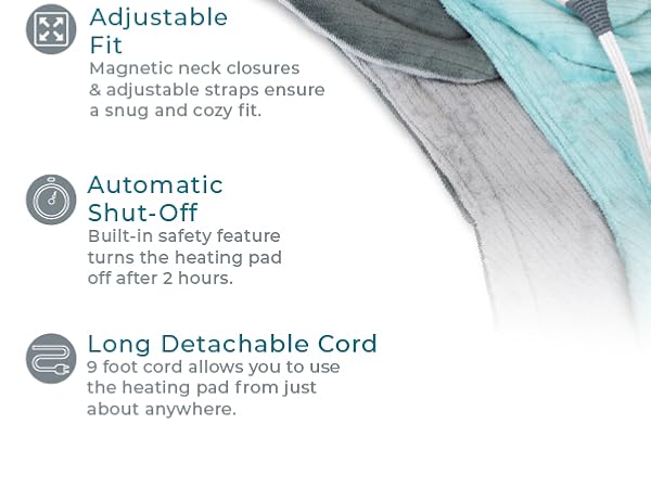 thoughtfully designed instaheat ultrasoft micromink soothing heat auto shut off led machine washable