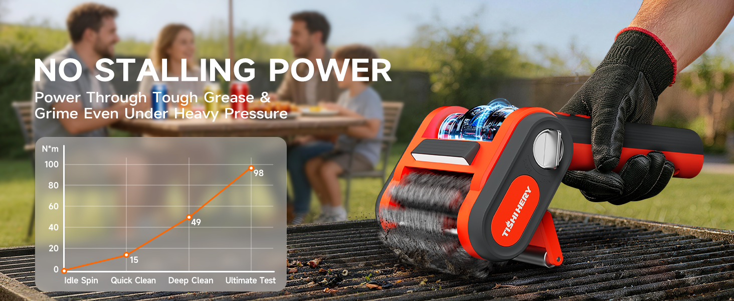 electric grill brush