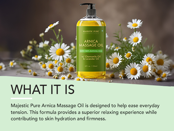 Massage oIL, Arnica Massage Oil