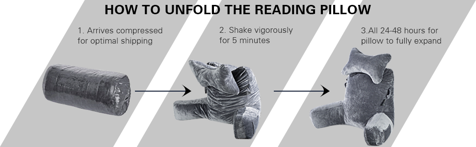 Back Support Cushion for Adults Reading/Watching TV/Sitting Up