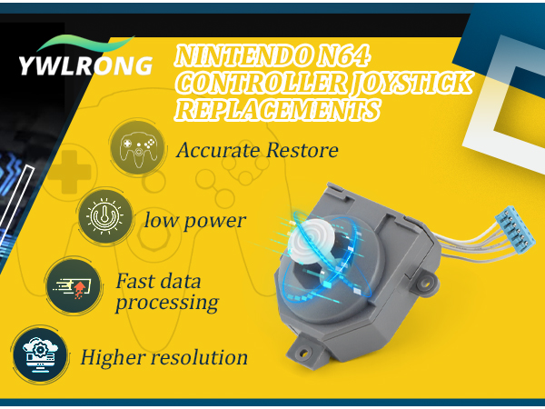 for Nintendo N64 Joysticks Replacement for Nintendo 64