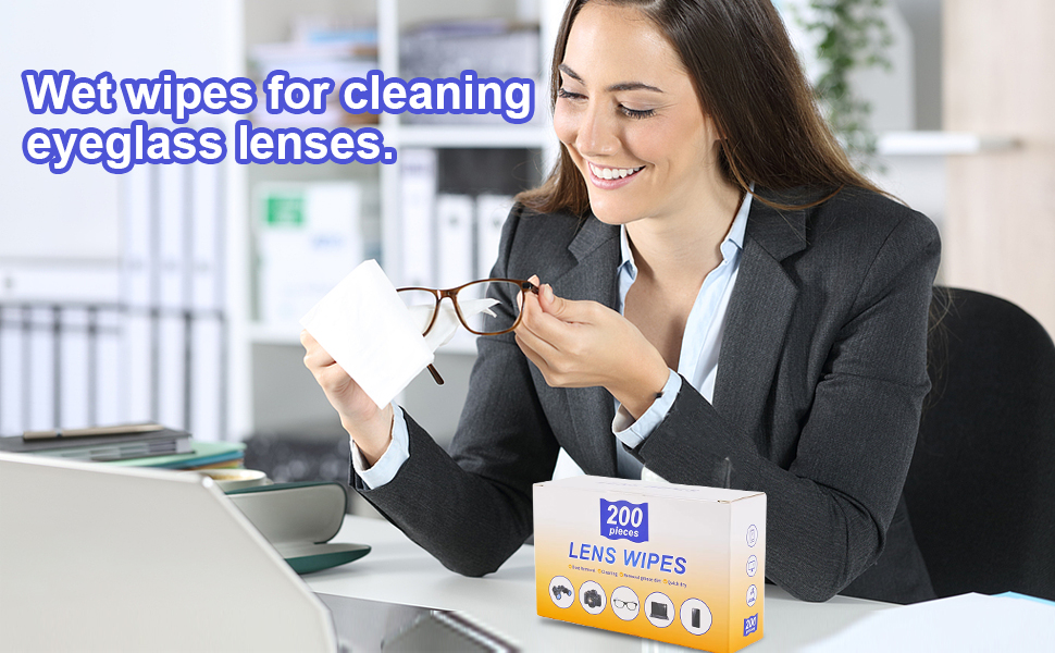 lens wipes for eyeglasses