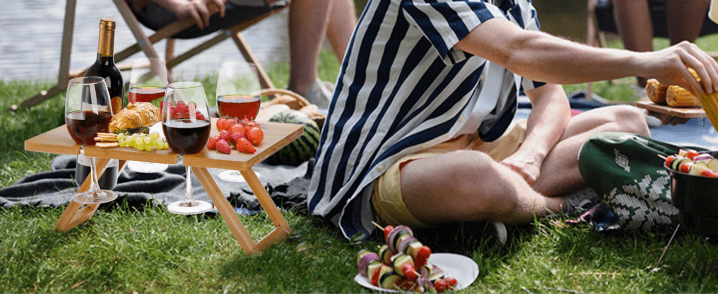 nack table outdoors, cheese board table, wine &amp;amp; snack setup