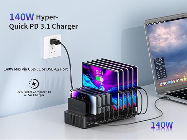 ipad charging station