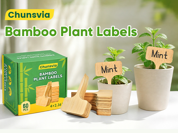 Bamboo Plant Labels