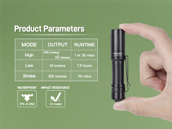 Mini rechargeable flashlight