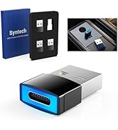Syntech DrivePower USB to USB C Adapter with LED Light 4 Pack, Type C Female to USB Male Converte...