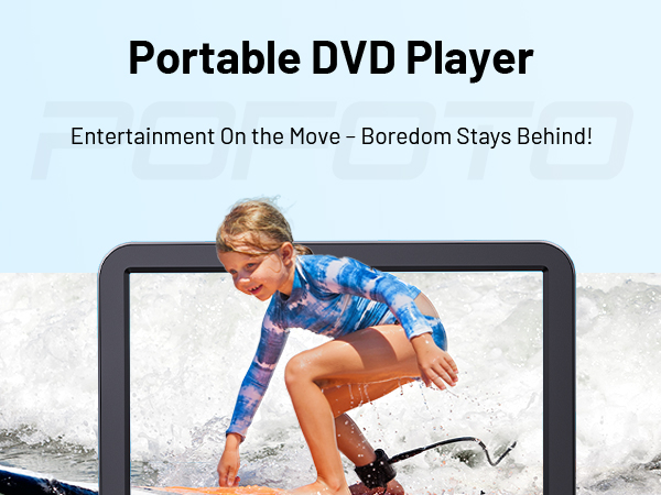 portable DVD player
