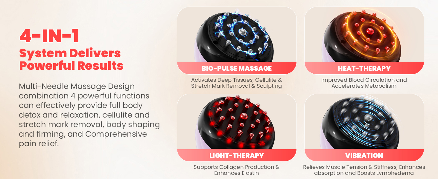 Lymphatic Drainage Massager