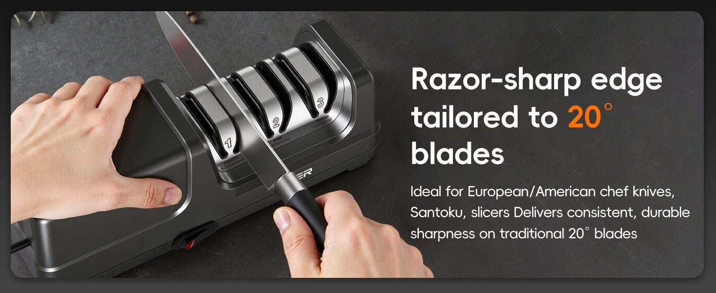 electric knife sharpener