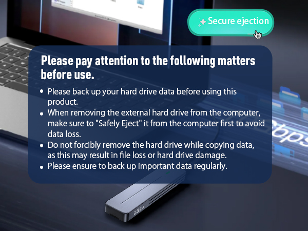 M.2 NVMe SATA SSD Enclosure