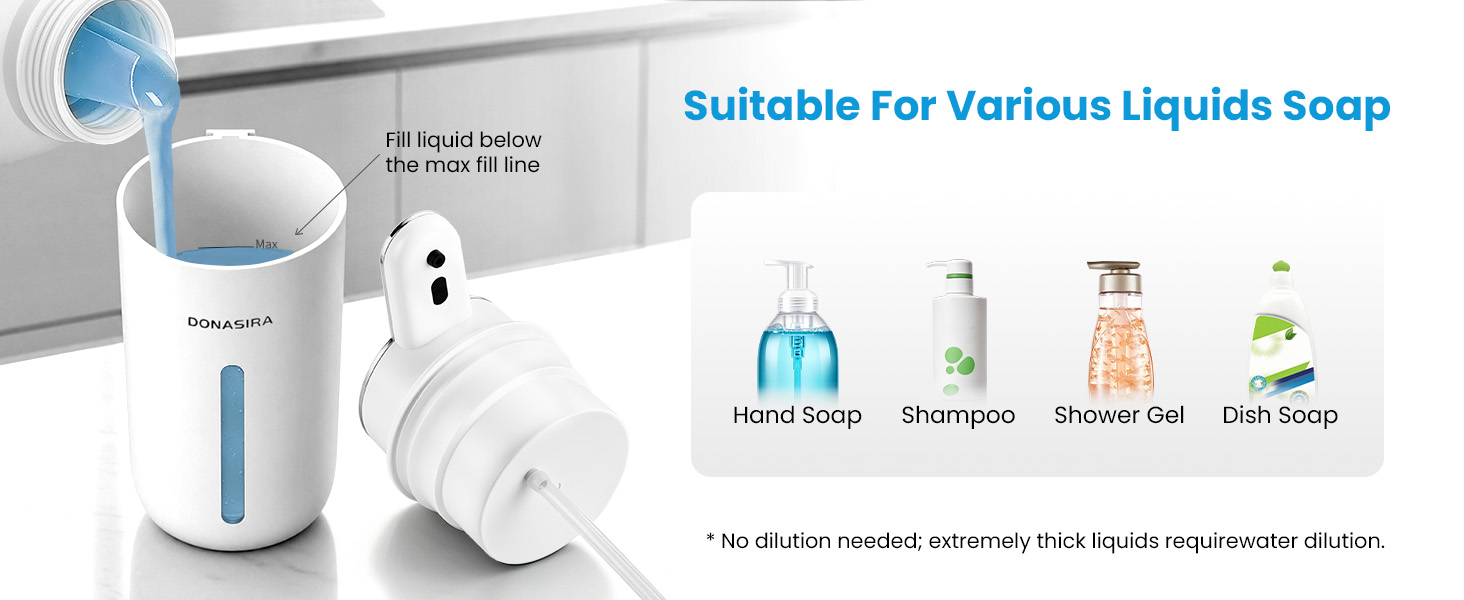 DONASIRA Automatic Soap Dispenser