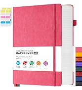 FOCUS DAY Lined Journal Notebook for Women/Men Writing Work, 320 Pages A4 Large Notebook notepads...