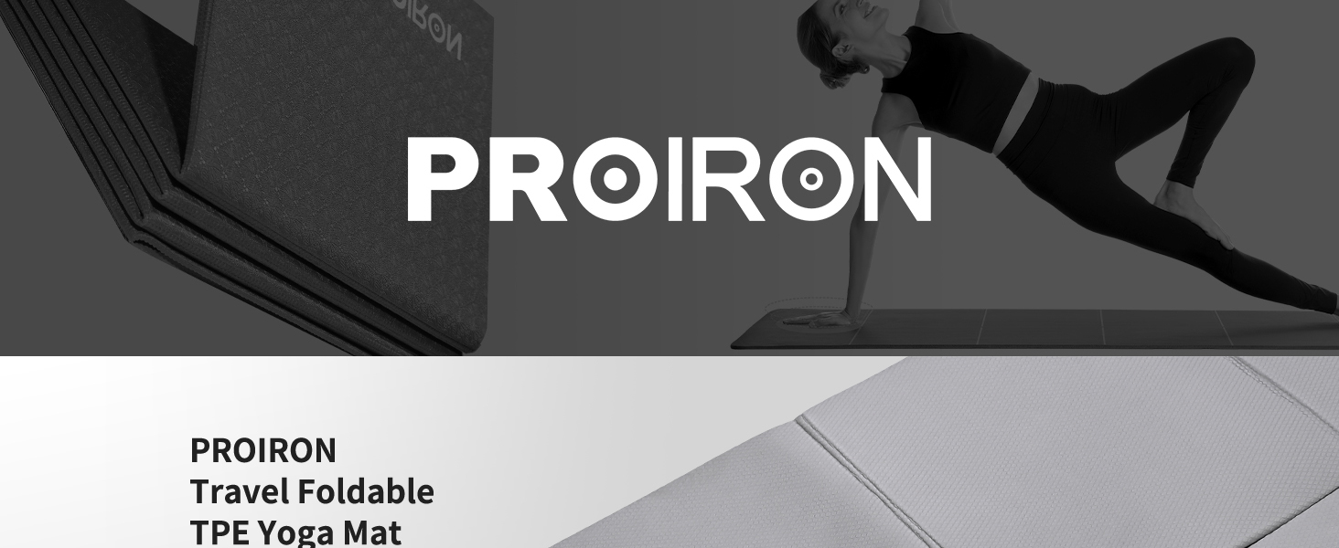 PROIRON foldable yoga mat