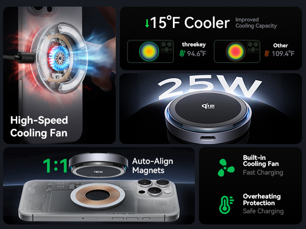 Qi2 25W Wireless Charger