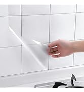 Clear Contact Paper Roll 17.7'' x 118'' Clear Glossy Self-Adhesive Film Cover Removable Protectiv...