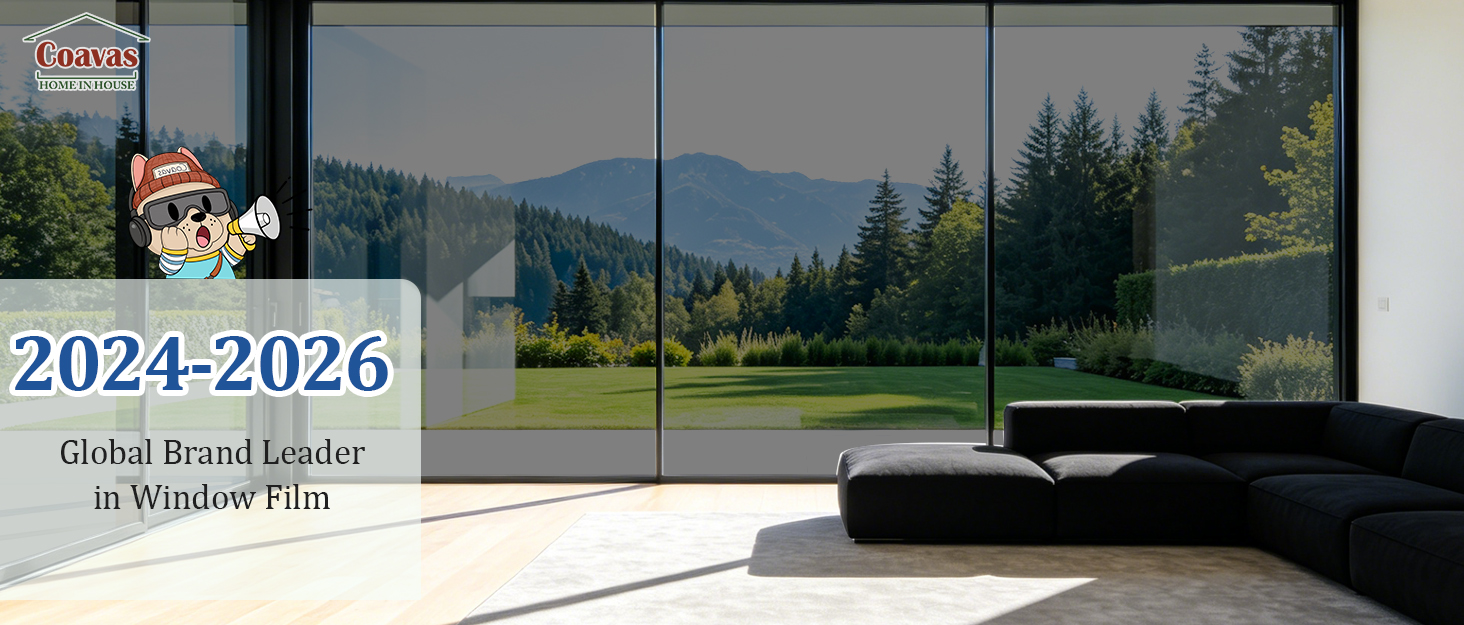 One way privacy window film