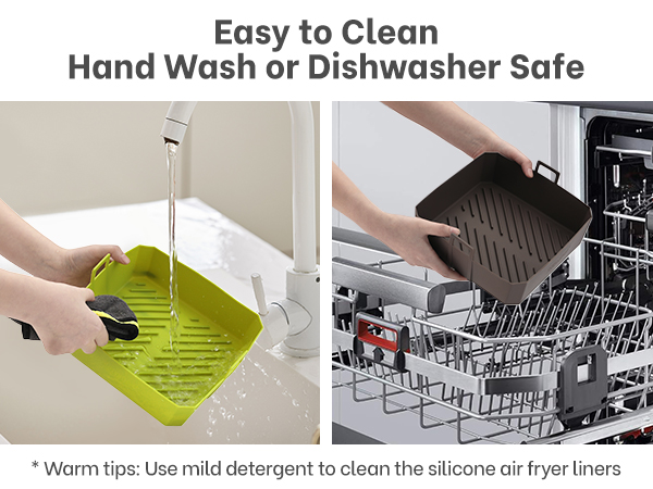 silicone air fryer basket liners