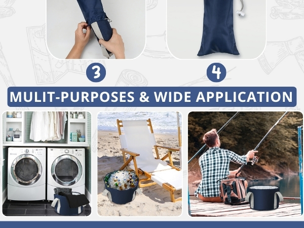 Collapsible Bucket with Handle