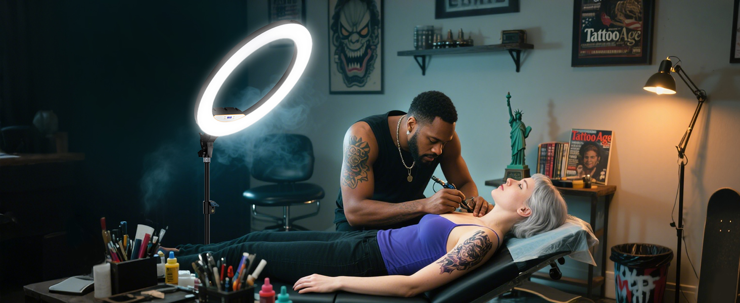 ring light with stand