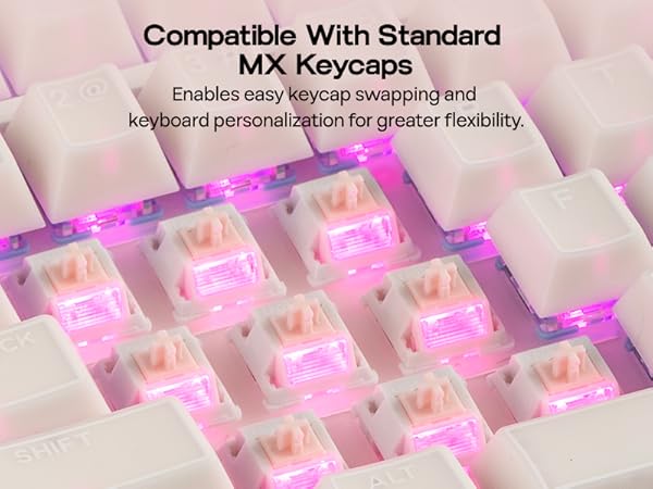 EPOMAKER Cream Marble Linear Mechanical Switch