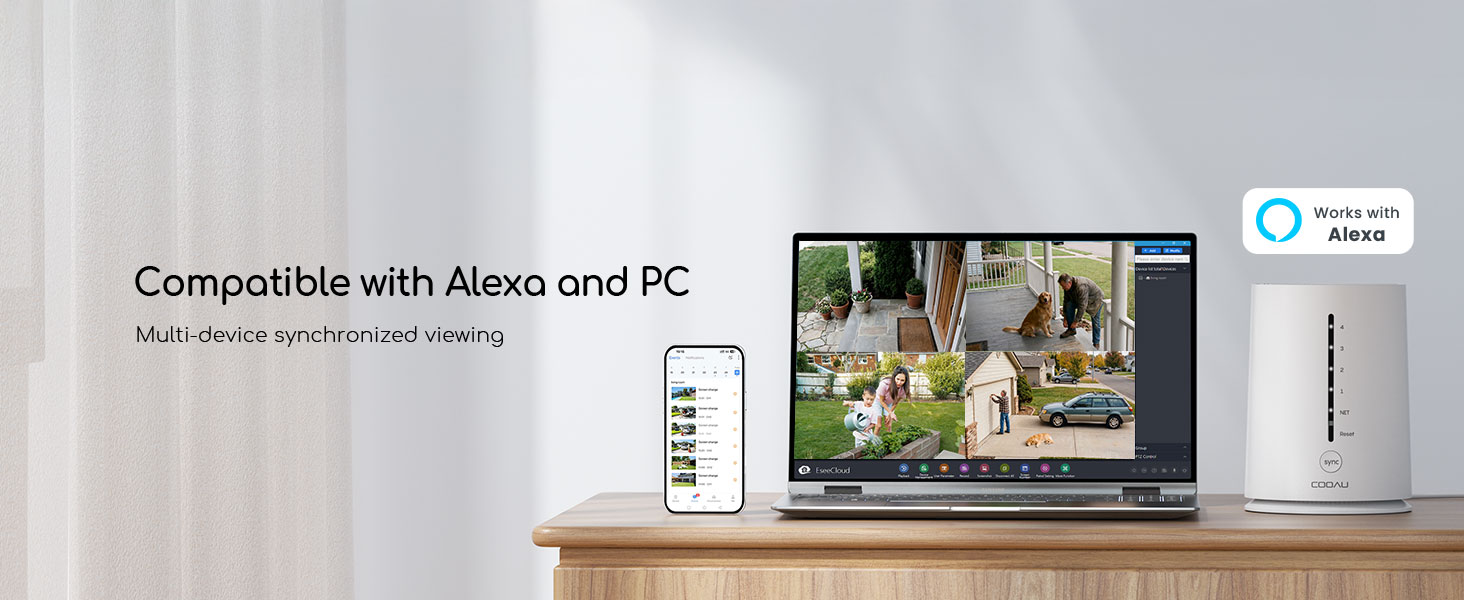 alexa solar outdoor camera